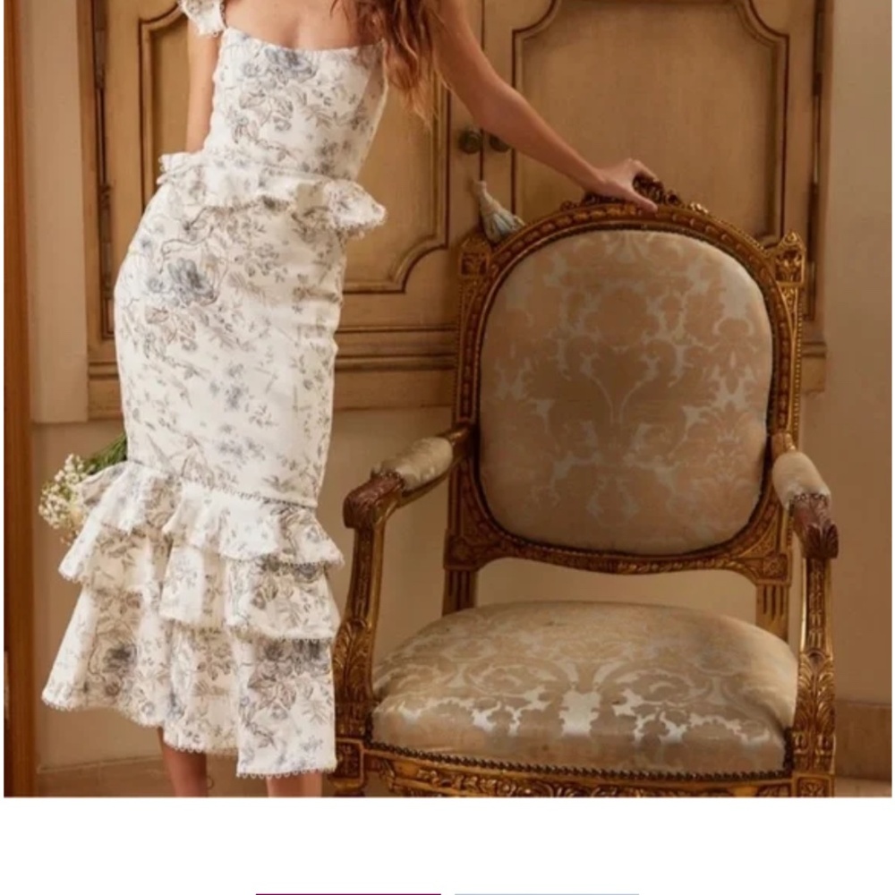 V. Chapman Violet Dress